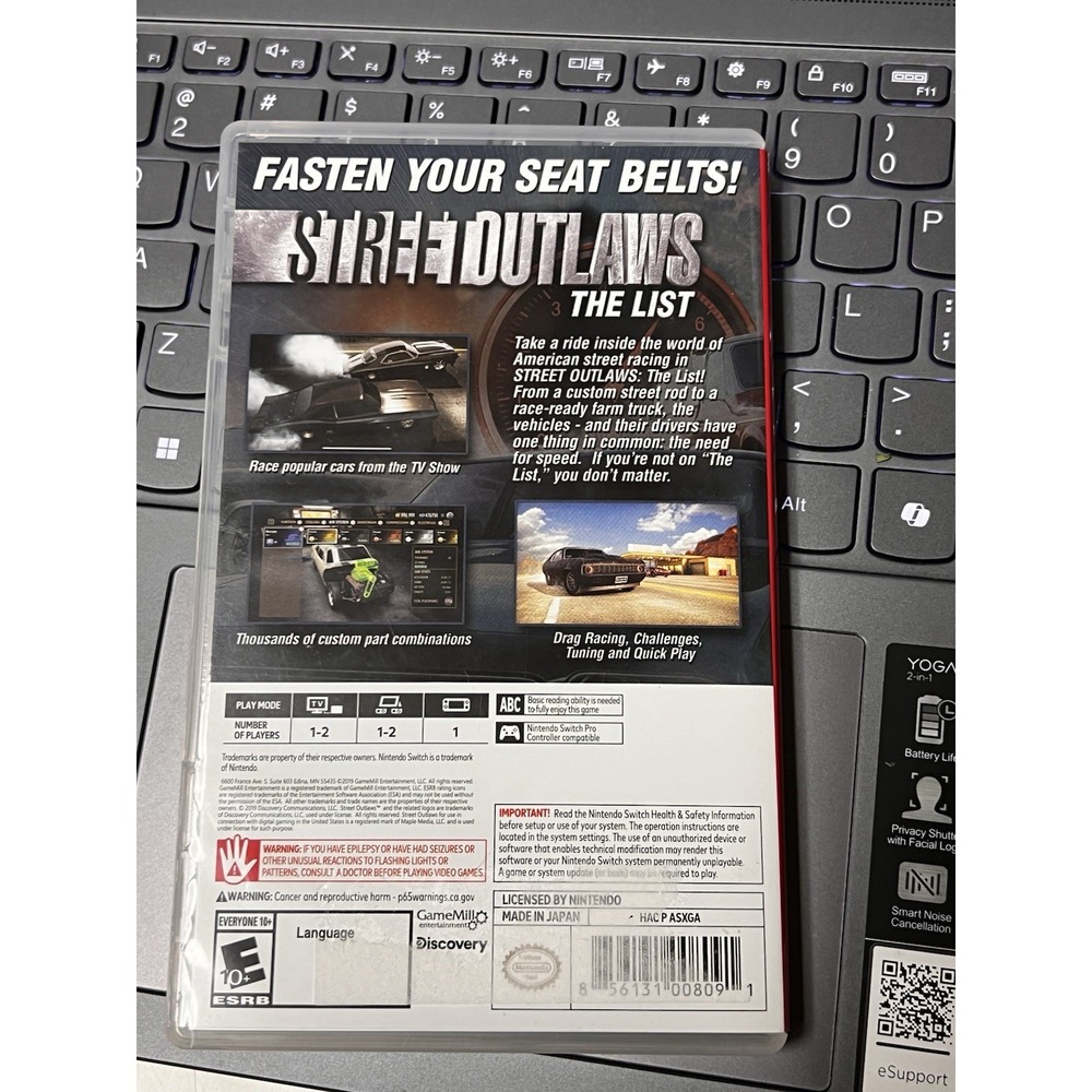 Street Outlaws The List Nintendo Switch Racing Game Discovery GameMill - Picture 4 of 5